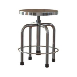 PAT-0204-HO Banqueta Giratória em Aço Inox
